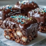 Chocolate Covered Rice Krispy Treats