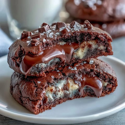 Dark Chocolate Vanilla Cookies
