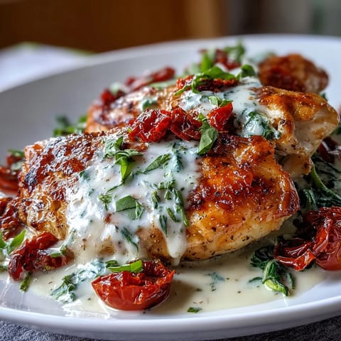 Creamy Tuscan Chicken Dish