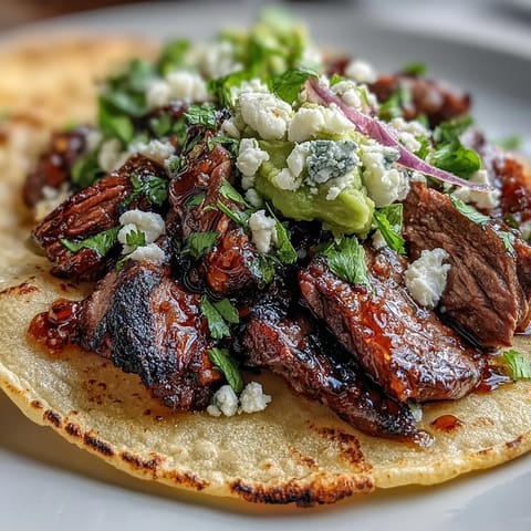 Cinco de Mayo taco assembly with juicy carne asada and colorful toppings.