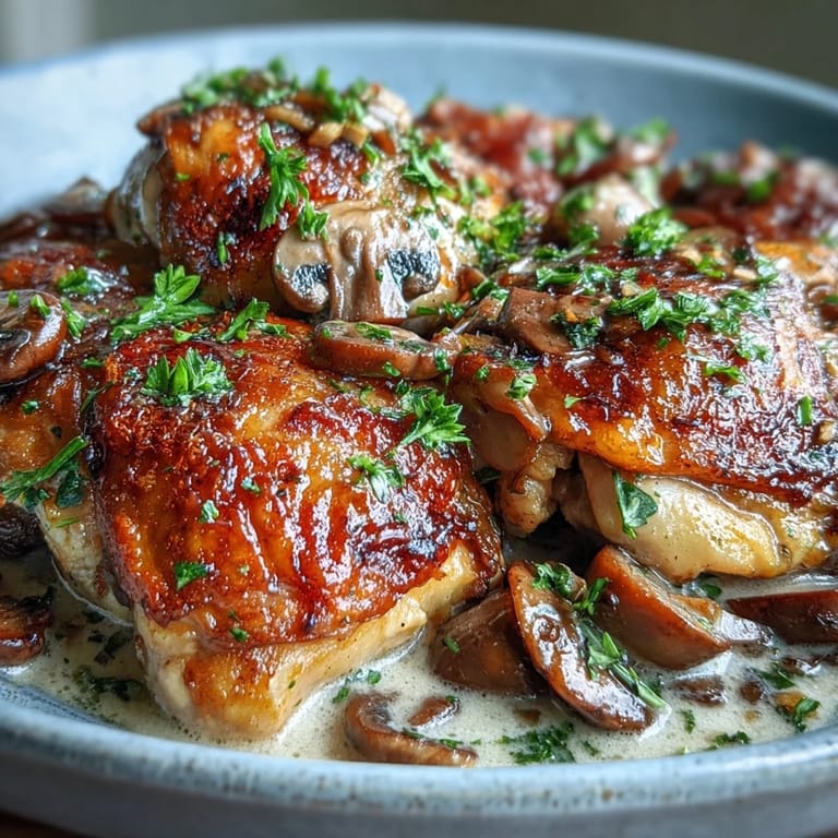 In a Dutch oven, Coq au Vin Rosé simmers with herbs, carrots, and mushrooms for an elegant dinner.