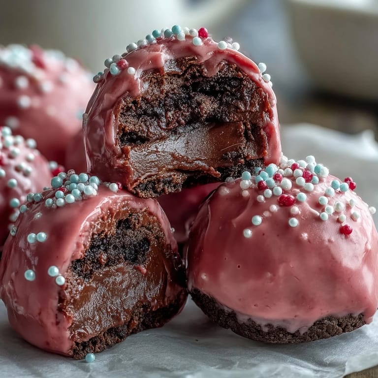 Fresh Oreo Truffle Balls arranged on a platter with sprinkles, offering a sweet and elegant bite-sized dessert.