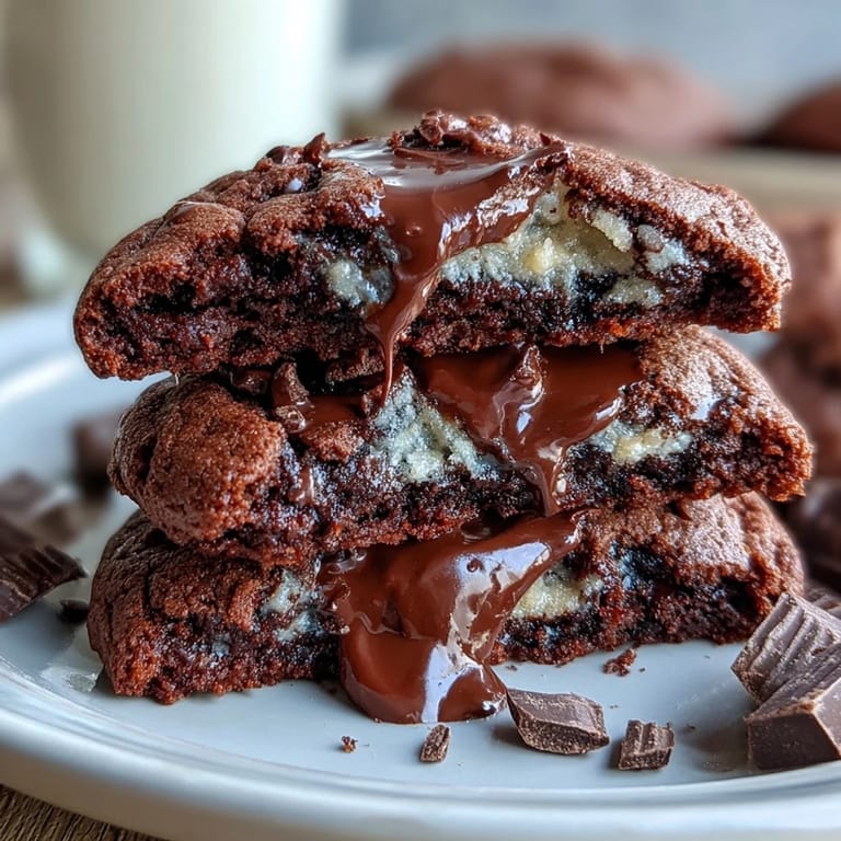 Chewy, decadent cookies inspired by Shadow Milk Cookie, featuring deep chocolate flavor and vanilla sweetness in every bite.