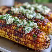 Juicy BBQ corn in foil with herb butter, grilled until tender and bursting with savory flavor.